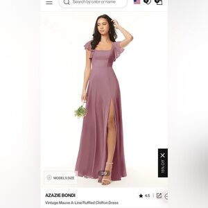 Azazie dress